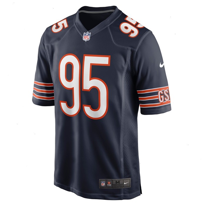 Khyiris Tonga Chicago Bears Nike Game Jersey - Navy