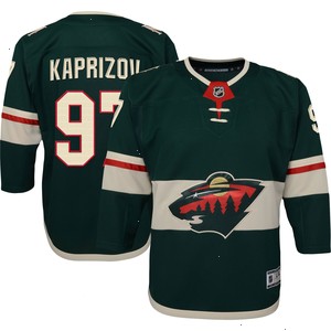 Kirill Kaprizov Minnesota Wild Youth Home Premier Player Jersey - Green