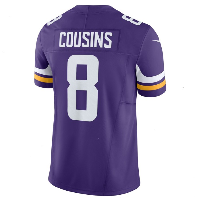 Kirk Cousins Minnesota Vikings Nike Vapor F.U.S.E. Limited Jersey - Purple V1