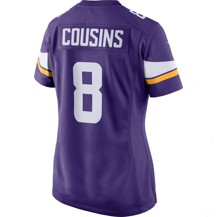 Kirk Cousins Minnesota Vikings Nike Women's Player Jersey - Purple