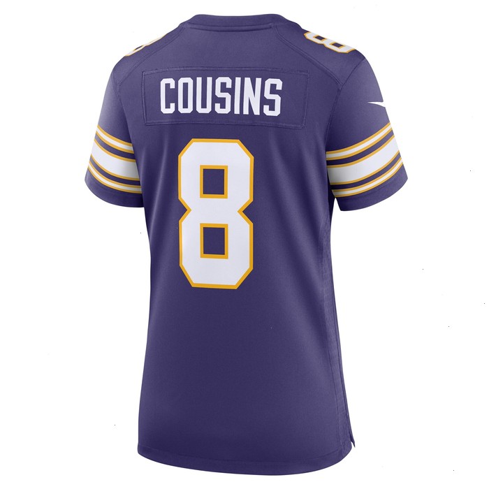 Kirk Cousins Minnesota Vikings Nike Women's Player Jersey - Purple V1