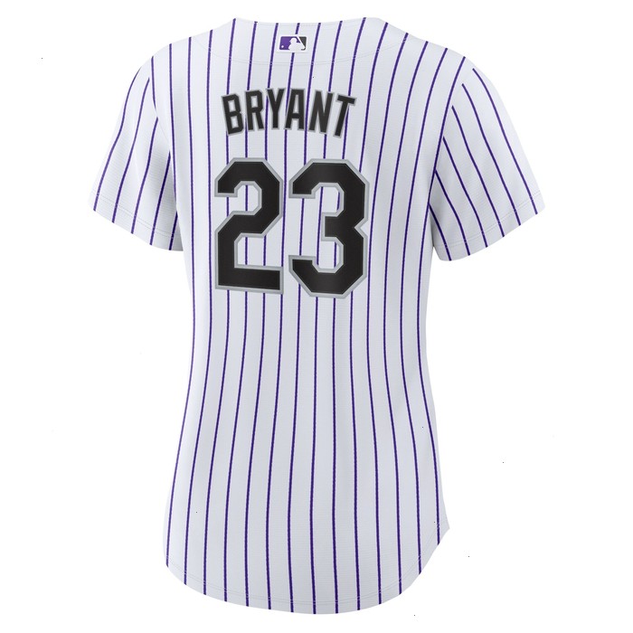 Kris Bryant Colorado Rockies Nike Women's Replica Player Jersey - White/Purple