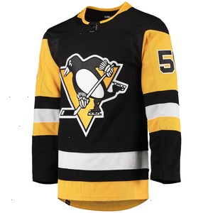 Kris Letang Pittsburgh Penguins adidas Home Primegreen Authentic Pro Player Jersey - Black