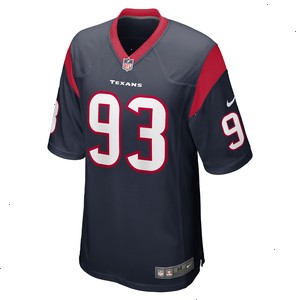 Kurt Hinish Houston Texans Nike Game Player Jersey - Navy