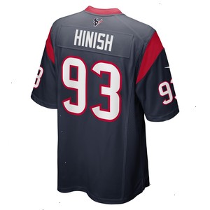 Kurt Hinish Houston Texans Nike Game Player Jersey - Navy