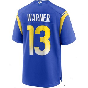 Kurt Warner Los Angeles Rams Nike Game Retired Player Jersey - Royal