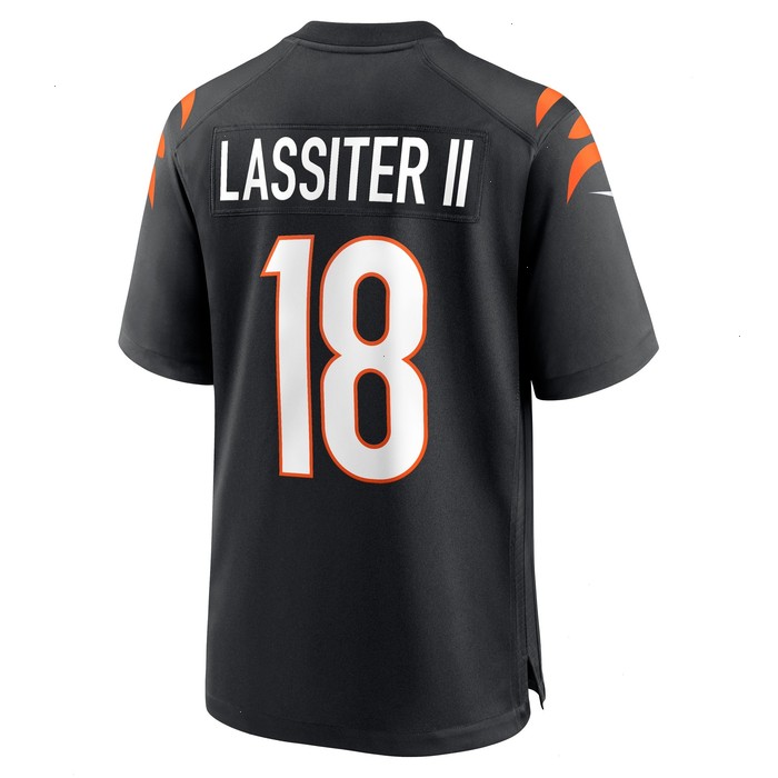 Kwamie Lassiter II Cincinnati Bengals Nike Game Player Jersey - Black