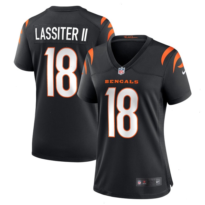 Kwamie Lassiter II Cincinnati Bengals Nike Women's Game Player Jersey - Black