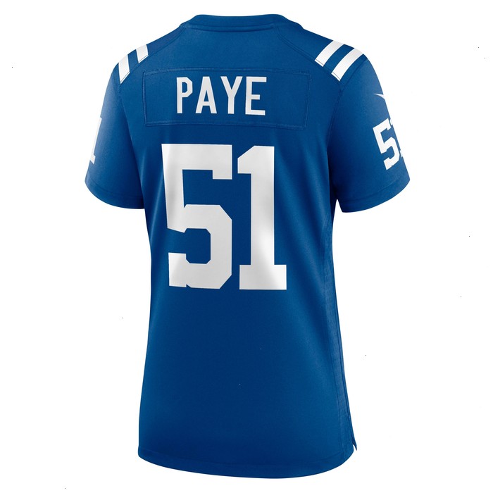 Kwity Paye Indianapolis Colts Nike Women's Game Jersey - Royal