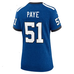 Kwity Paye Indianapolis Colts Nike Women's Indiana Nights Alternate Game Jersey - Royal