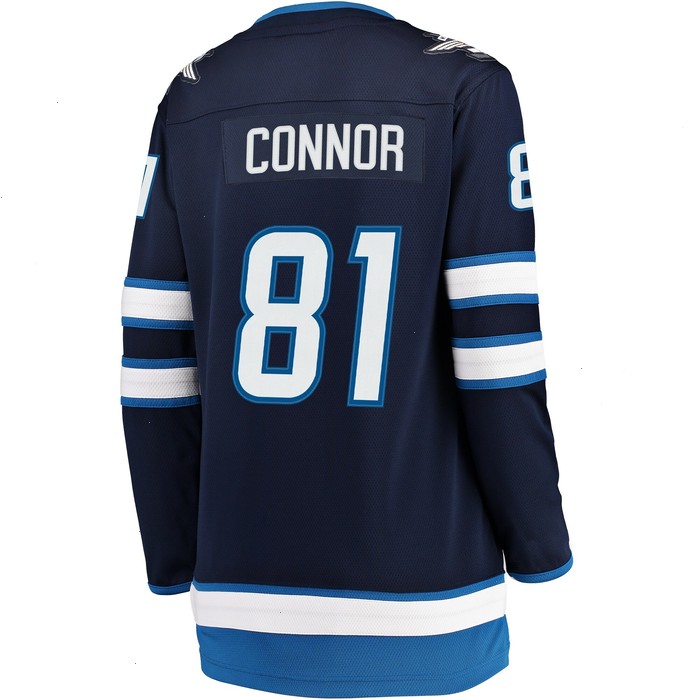 Kyle Connor Winnipeg Jets Fanatics Branded Women's Breakaway Player Jersey - Navy