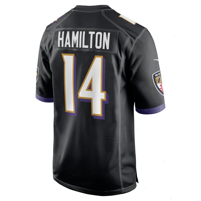 Kyle Hamilton Baltimore Ravens Nike Player Game Jersey - Black