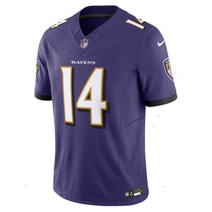 Kyle Hamilton Baltimore Ravens Nike Vapor F.U.S.E. Limited Jersey - Purple