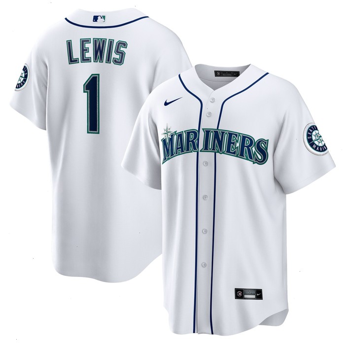 Kyle Lewis Seattle Mariners Nike Replica Player Name Jersey - White