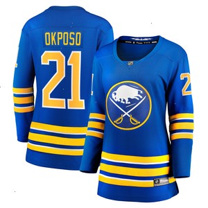 Kyle Okposo Buffalo Sabres Fanatics Branded Women's Home Breakaway Jersey - Royal