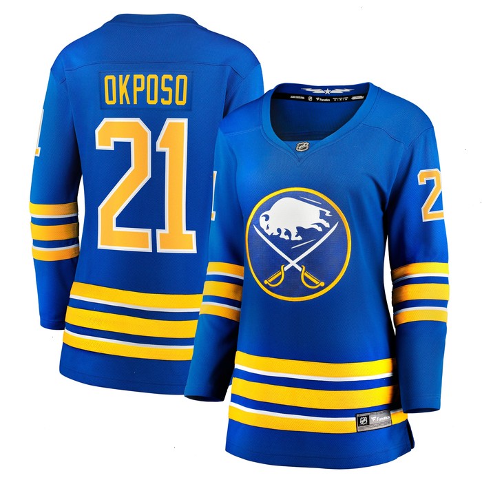 Kyle Okposo Buffalo Sabres Fanatics Branded Women's Home Breakaway Jersey - Royal