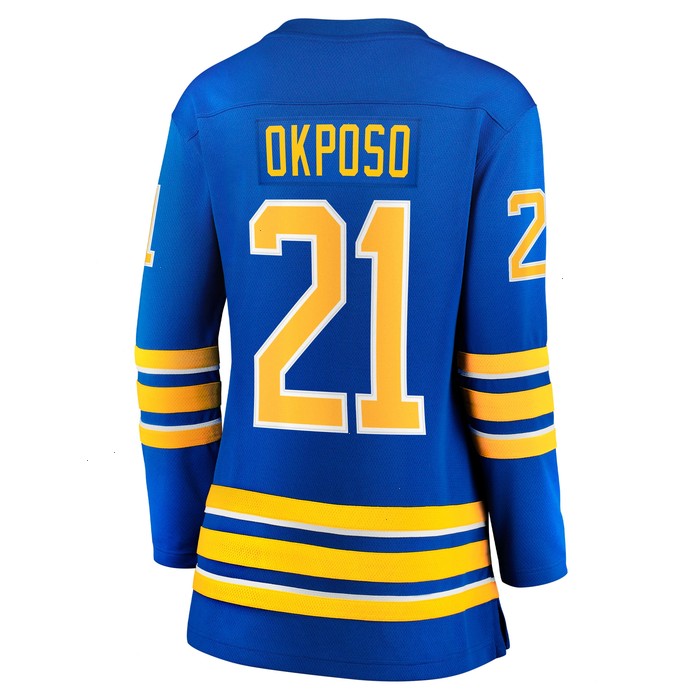 Kyle Okposo Buffalo Sabres Fanatics Branded Women's Home Breakaway Jersey - Royal