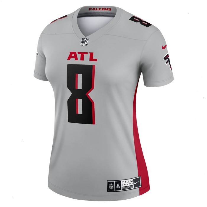 Kyle Pitts Atlanta Falcons Nike Women's Inverted Legend Jersey - Gray