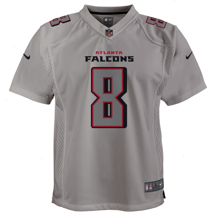 Kyle Pitts Atlanta Falcons Nike Youth Atmosphere Game Jersey - Gray