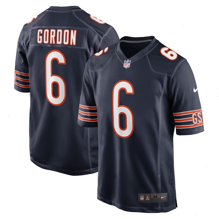 Kyler Gordon Chicago Bears Nike Game Player Jersey - Navy