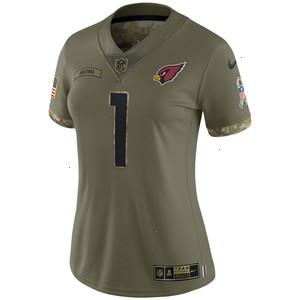 Kyler Murray Arizona Cardinals Nike Women's 2022 Salute To Service Limited Jersey - Olive