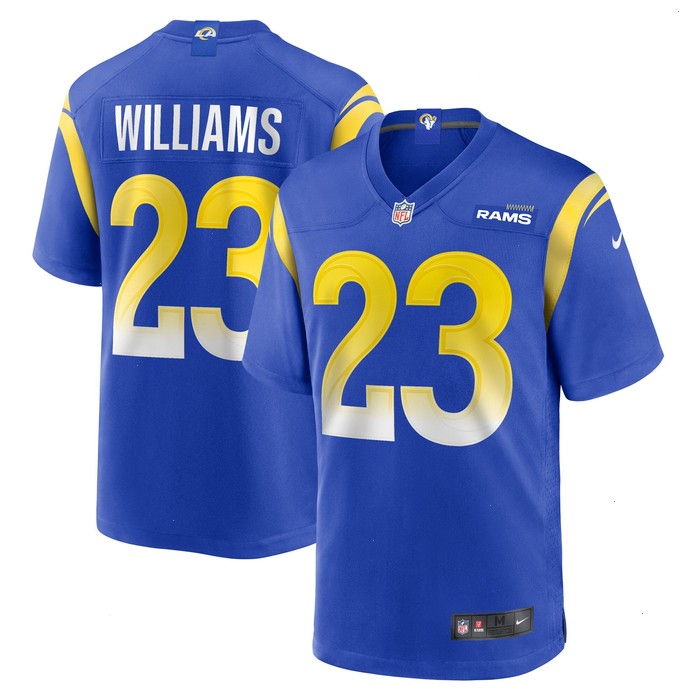 Kyren Williams Los Angeles Rams Nike Game Player Jersey - Royal