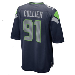 L.J. Collier Seattle Seahawks Nike Game Jersey - College Navy