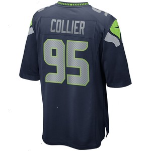 L.J. Collier Seattle Seahawks Nike Game Player Jersey - College Navy