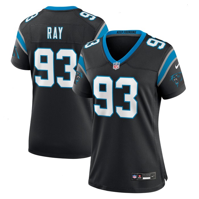 LaBryan Ray Carolina Panthers Nike Women's Team Game Jersey - Black