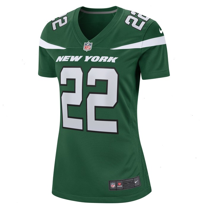 La'Mical Perine New York Jets Nike Women's Game Jersey - Gotham Green