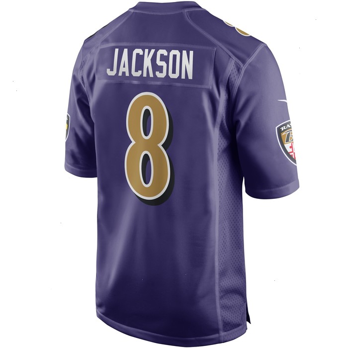 Lamar Jackson Baltimore Ravens Nike Alternate Game Jersey - Purple