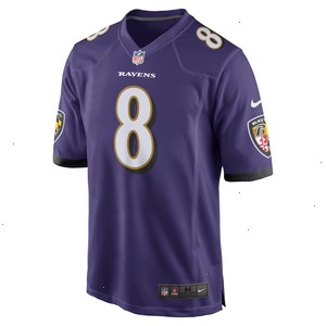 Lamar Jackson Baltimore Ravens Nike Game Jersey - Purple