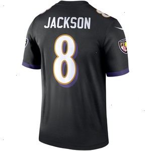 Lamar Jackson Baltimore Ravens Nike Legend Jersey - Black