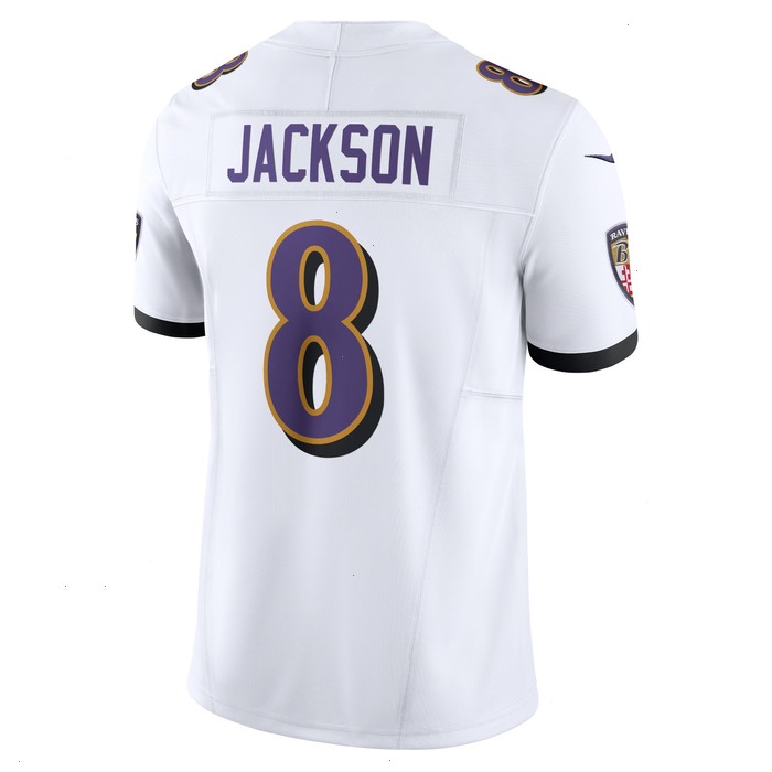 Lamar Jackson Baltimore Ravens Nike Vapor F.U.S.E. Limited Jersey - White