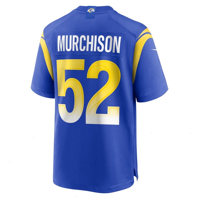 Larrell Murchison Los Angeles Rams Nike Team Game Jersey - Royal