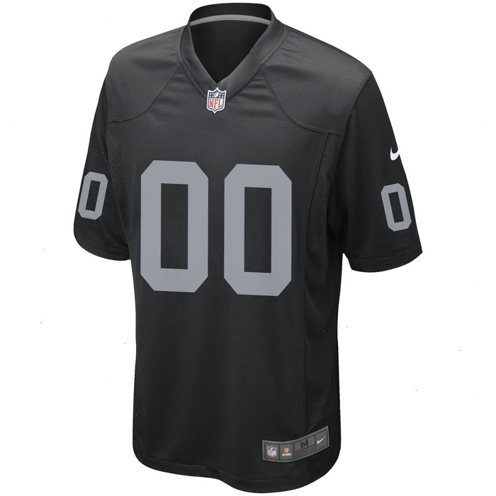 Las Vegas Raiders Nike Custom Game Jersey - Black