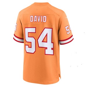 Lavonte David Tampa Bay Buccaneers Nike Throwback Game Jersey - Orange