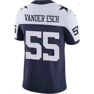 Leighton Vander Esch Dallas Cowboys Nike Alternate Vapor Limited Jersey - Navy