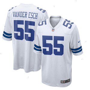 Leighton Vander Esch Dallas Cowboys Nike Team Game Jersey - White