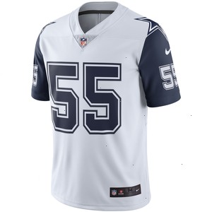 Leighton Vander Esch Nike Dallas Cowboys Color Rush Vapor Limited Jersey - White