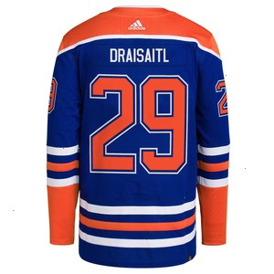 Leon Draisaitl Edmonton Oilers adidas Home Primegreen Authentic Pro Player Jersey - Royal