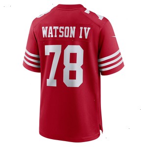 Leroy Watson San Francisco 49ers Nike Team Game Jersey - Scarlet