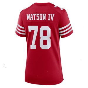 Leroy Watson San Francisco 49ers Nike Women's Team Game Jersey - Scarlet