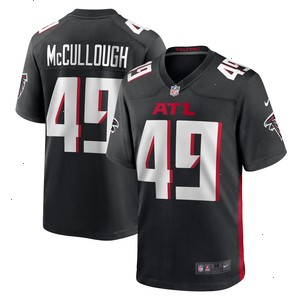 Liam McCullough Atlanta Falcons Nike Team Game Jersey - Black