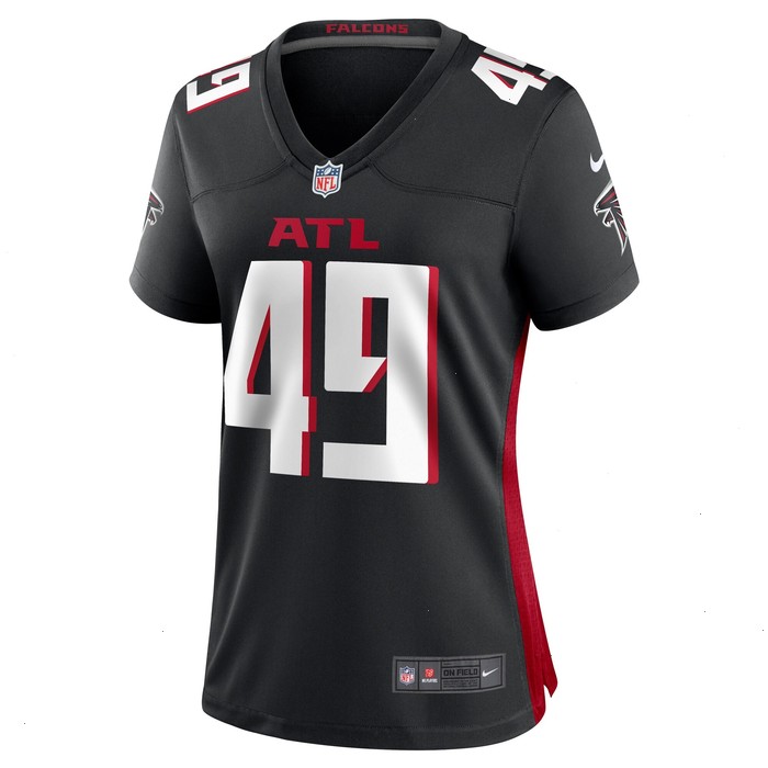 Liam McCullough Atlanta Falcons Nike Women's Team Game Jersey - Black