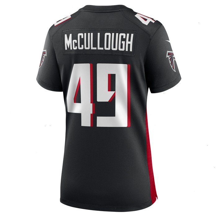 Liam McCullough Atlanta Falcons Nike Women's Team Game Jersey - Black