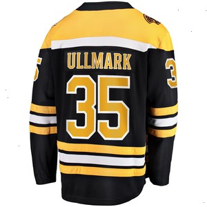 Linus Ullmark Boston Bruins Fanatics Branded Home Breakaway Player Jersey - Black