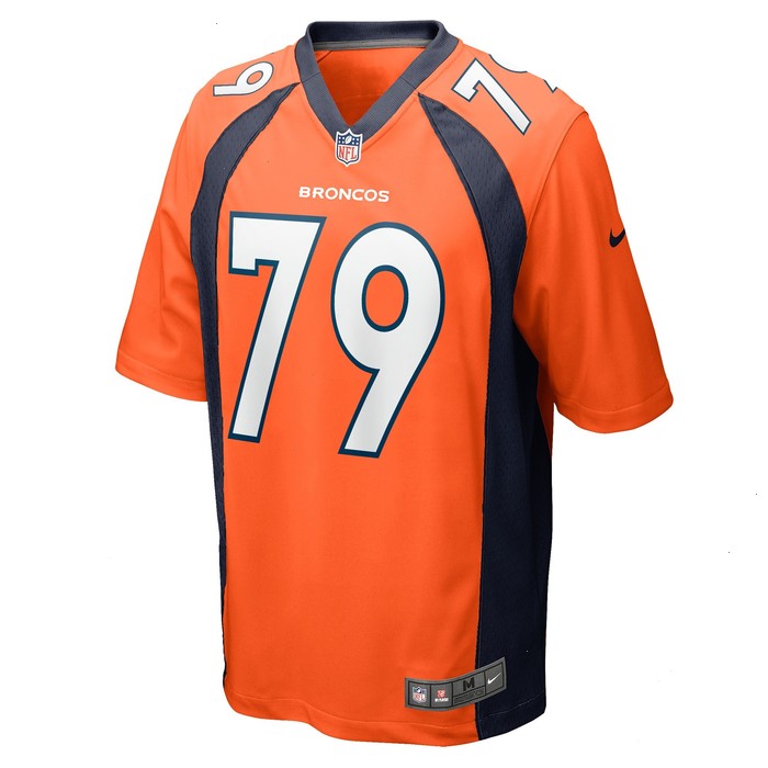 Lloyd Cushenberry III Denver Broncos Nike Game Player Jersey - Orange