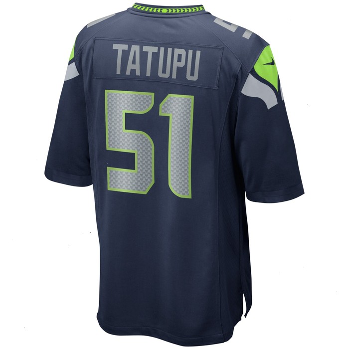 Lofa Tatupu Seattle Seahawks Nike Game Retired Player Jersey - College Navy