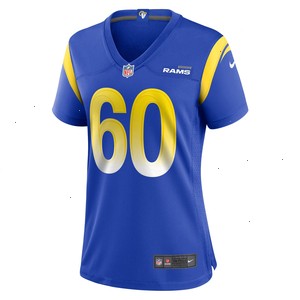 Logan Bruss Los Angeles Rams Nike Women's Game Player Jersey - Royal